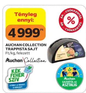 Auchan Auchan Collection Trappista sajt ajánlat