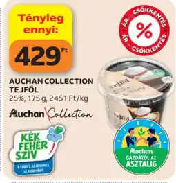 Auchan Auchan Collection Tejföl ajánlat