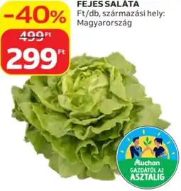 Auchan Fejes saláta ajánlat