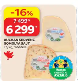 Auchan Auchan Kedvenc Gomolya sajt ajánlat