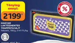 Auchan Magyar laktózmentes trappista sajt ajánlat