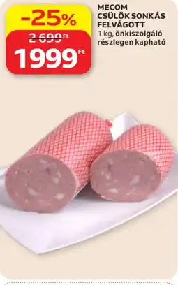 Auchan Mecom csülök sonkás felvágott ajánlat