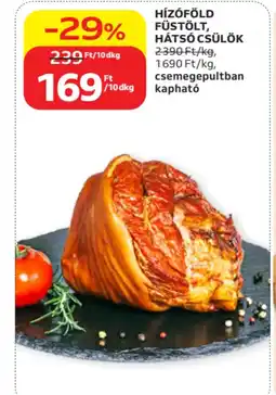 Auchan Hízóföld füstölt, hátsó csülök ajánlat