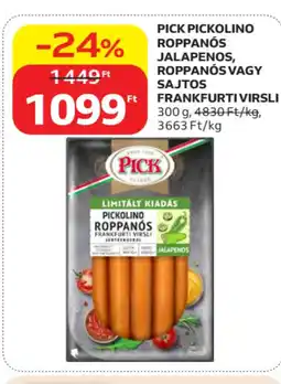 Auchan Pick Pickolino frankfurti virsli ajánlat
