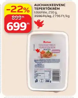 Auchan Auchan Kedvenc tepertőkrém ajánlat