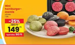 Spar Mini hamburger-zsemle ajánlat