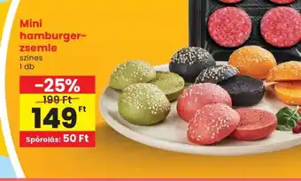 Mini hamburger-zsemle