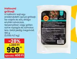 Spar Halloumi grillsajt ajánlat