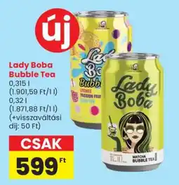 Spar Lady Boba Bubble Tea ajánlat