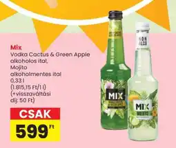 Spar Mix Vodka Cactus & Green Apple, Mojito ajánlat
