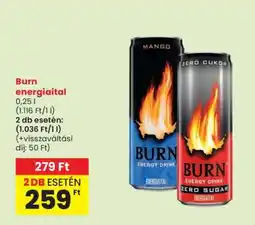 Spar Burn energiaital ajánlat