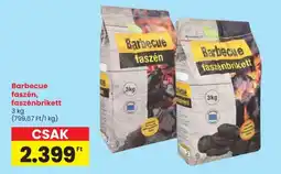 Spar Barbecue faszén, faszénbrikett ajánlat