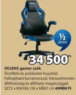 JYSK VOJENS gamer szék ajánlat