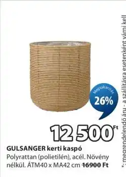 JYSK GULSANGER kerti kaspó ajánlat