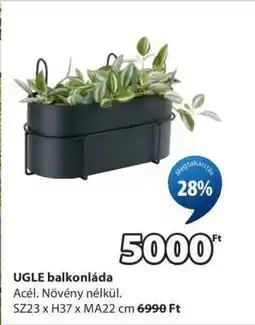 JYSK UGLE balkonláda ajánlat