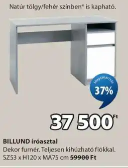 JYSK BILLUND ÍRÓASZTAL ajánlat