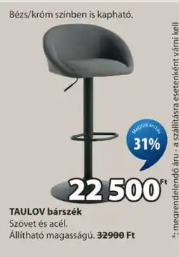 JYSK TAULOV BÁRSZÉK ajánlat