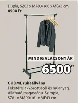 JYSK GUDME RUHAÁLLVÁNY ajánlat