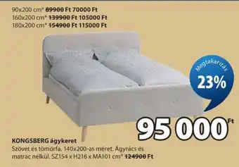 JYSK KONGSBERG ÁGYKERET ajánlat