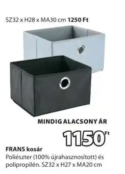 JYSK FRANS kosár ajánlat