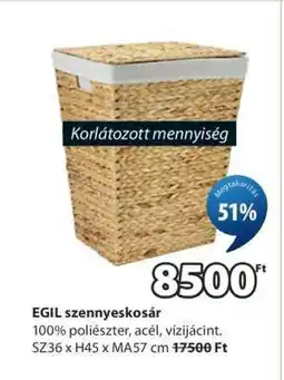JYSK EGIL szennyeskosár ajánlat