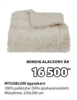 JYSK MYGGBLOM ágytakaró ajánlat