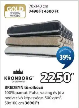 JYSK BREDBYN törölköző ajánlat
