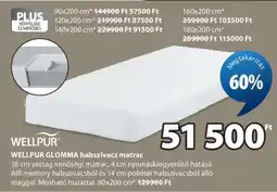 JYSK WELLPUR GLOMMA habszivacs matrac ajánlat