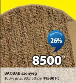 JYSK BAOBAB szőnyeg ajánlat