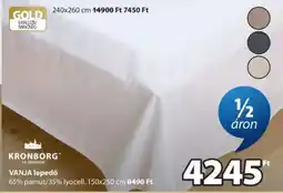 JYSK KRONBORG VANJA lepedő ajánlat