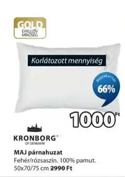 JYSK MAJ párnahuzat ajánlat