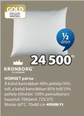 JYSK KRONBORG HORNET párna ajánlat
