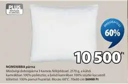 JYSK NONSNIBBA párna ajánlat