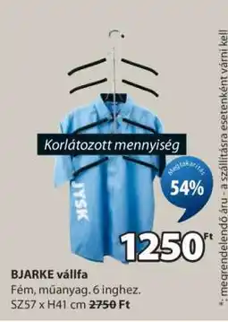 JYSK BJARKE vállfa ajánlat