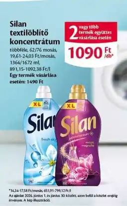 EcoFamily Silan textilöblítő koncentrátum ajánlat