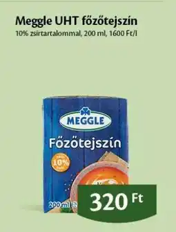 EcoFamily MEGGLE UHT Főzőtejszín ajánlat