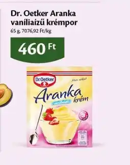 EcoFamily Dr. Oetker Aranka Vaníliaízű Krémpor ajánlat