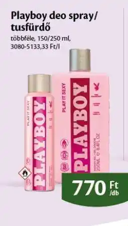 EcoFamily Playboy deo spray/tusfürdő ajánlat
