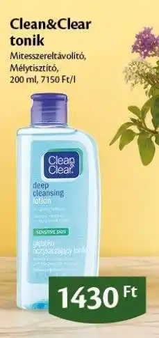 EcoFamily Clean&Clear tonik ajánlat