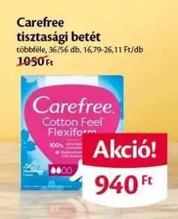 EcoFamily CAREFREE Tisztasági betét ajánlat
