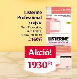EcoFamily Listerine Professional szájvíz ajánlat