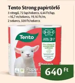 EcoFamily Tento Strong papírtörlő ajánlat