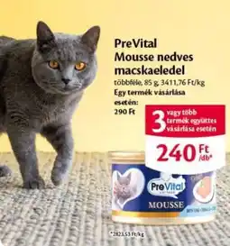 EcoFamily Prevital Mousse nedves macskaeledel ajánlat