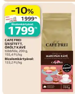 Auchan Cafe frei ízesített, őrölt kávé ajánlat