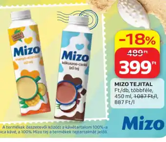 Auchan Mizo tejital ajánlat
