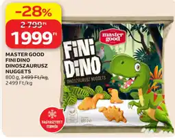 Auchan Master good fini dino dinoszaurusz nuggets ajánlat