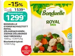 Auchan Bonduelle gyorsfagyasztott royal zöldségkeverék ajánlat