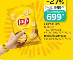 Auchan Lays chips ajánlat