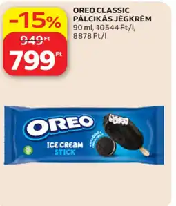 Auchan Oreo classic pálcikás jégkrém ajánlat