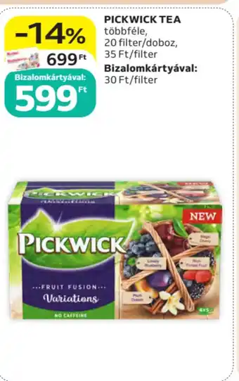 Auchan Pickwick tea ajánlat